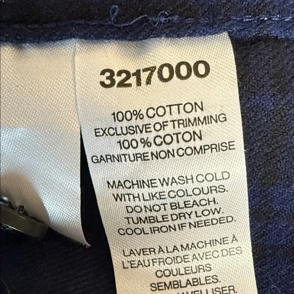 Tilley Women’s Blue Plaid Flannel Shirt S Classic Fit Cotton Button Up Soft - Picture 11 of 11